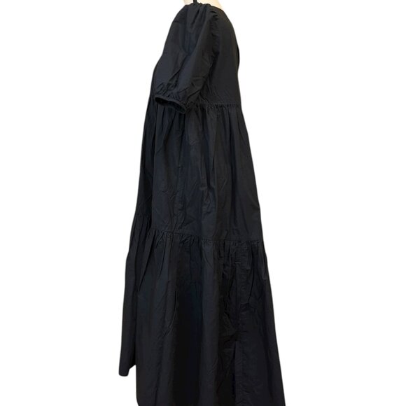 Wilfred Black Cotton Dress (S) - Picture 2 of 3